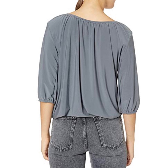 NWOT Star Vixen 3/4 Sleeve Peasant Top - Picture 2 of 3